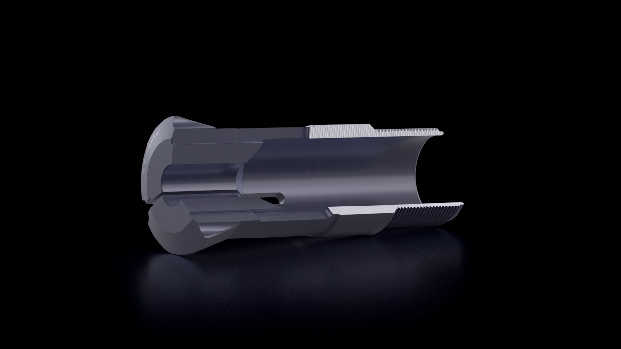 Adjustable Guide Bushes – BL Coating – Cross-Section View