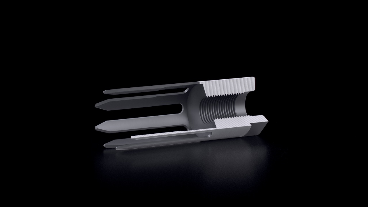 IEMCA Crown Bar Feed Collets – Square – Cross-Section View