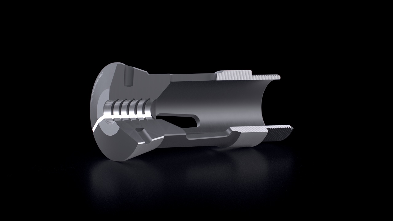 Main Spindle Multi-Spindle Collets – Sealed – Cross-Section View