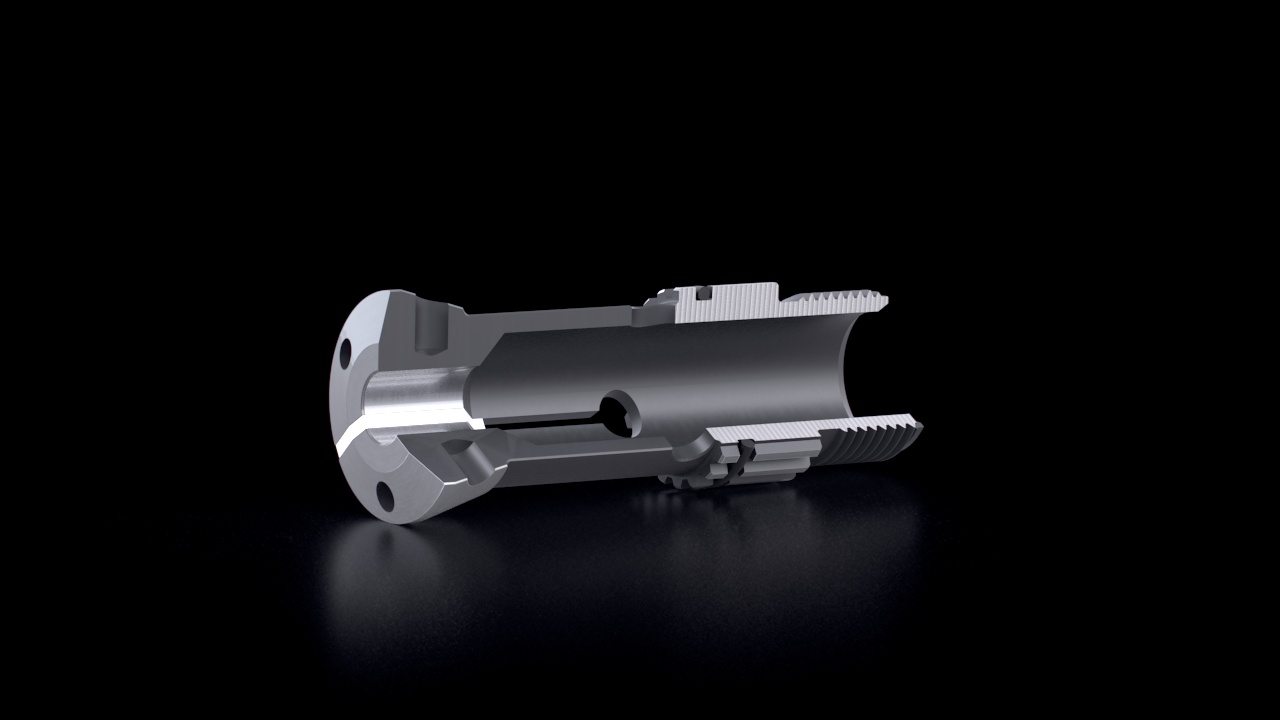 TORNOS Multi-Spindle Collets – Sealed – Cross-Section View